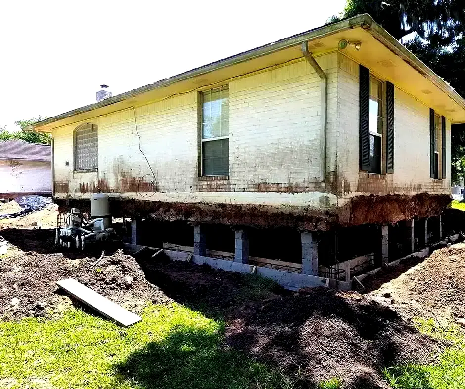 Elevated house with Foundation Repair Portland, OR